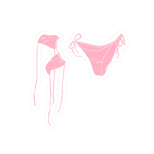 Pink Bikini Sticker