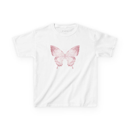 Blush Butterfly Baby Tee